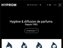 Tablet Screenshot of hyprom.ch